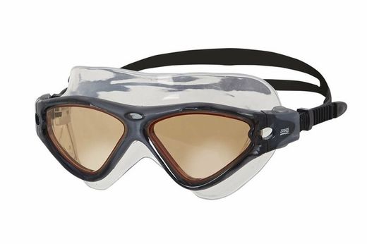 Zoggs gafas Tri-Vision Mask Gris Negro Tintado Copper