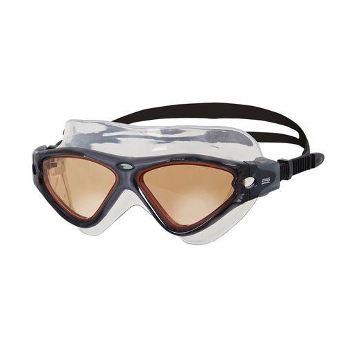 Zoggs gafas Tri-Vision Mask Gris Negro Tintado Copper
